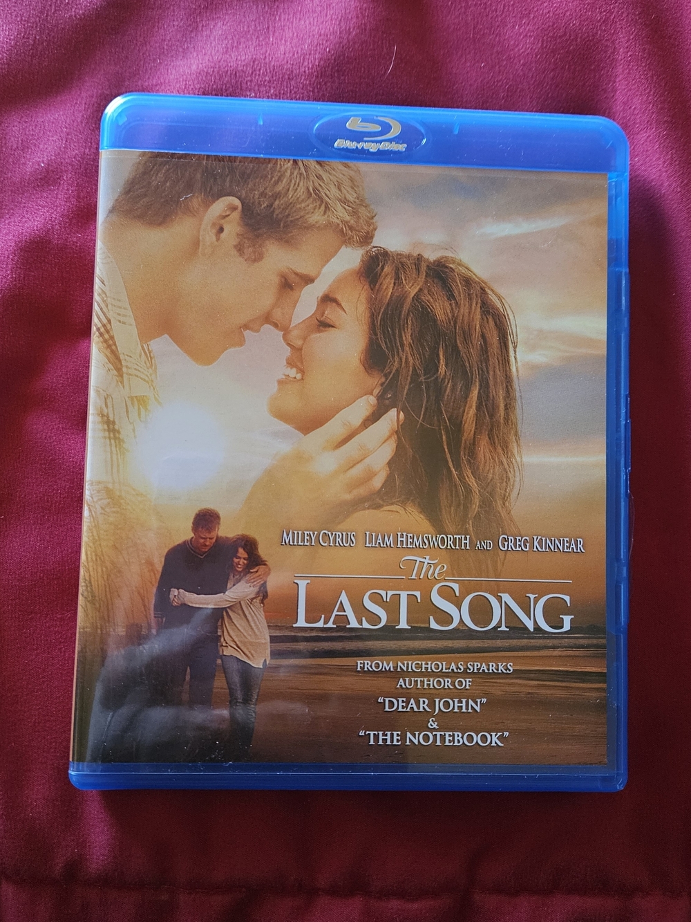The Last Song Blu-ray Movie - Orange Cover